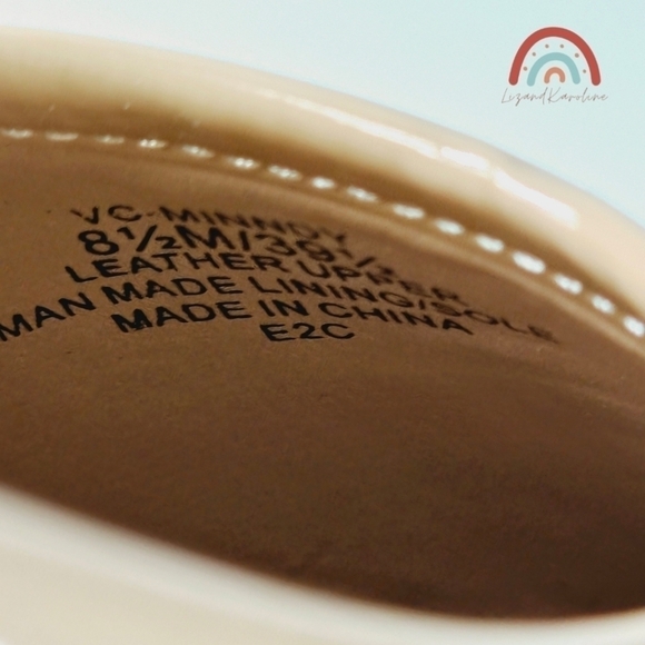 New! Vince Camuto Minndy Leather Ballet Flats - Picture 10 of 12